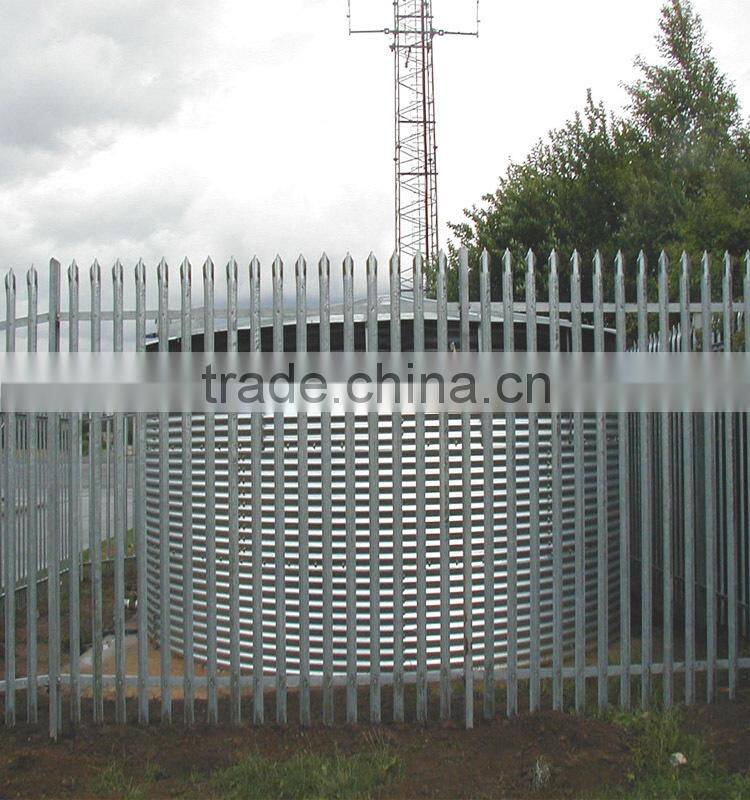Top quality euro fence mesh/steel palisade fence mesh/palisade fence