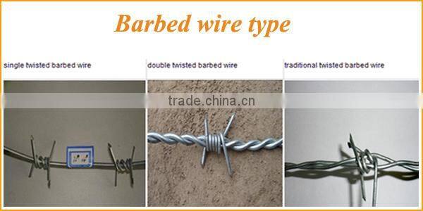 Wholesale ISO factory price barb wire fencing poles