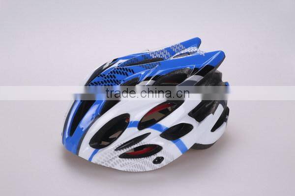 China wholesale PC in-mould sport bicycle helmet (with 22 air vents ) with good quality and safety