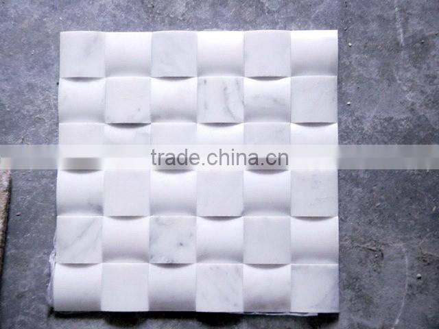 18x18 marble lantern mosaic tile