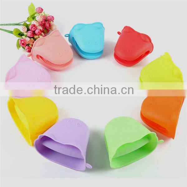 Hot sale heat resistant silicone bbq gloves