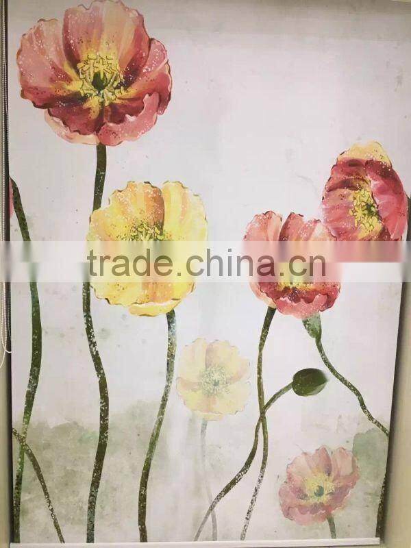 3D digital printed wall paper,roller blinds for windows