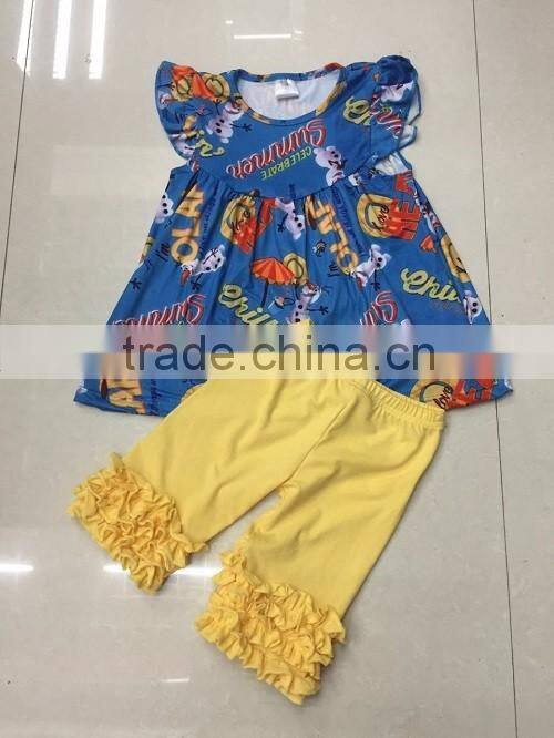 2016 new style polka dot dress girls boutique clothing wholesale baby girl dress