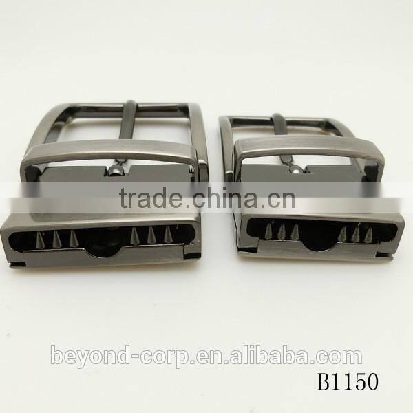 metal turning belt buckle changeable pin buckle brother buckles