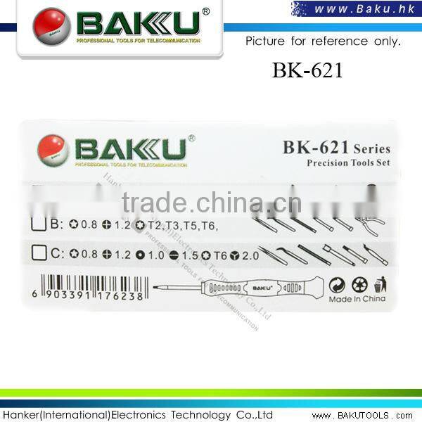 6 Pieces high quality electronic screwdriver set tools set (BK-621A/B/C )