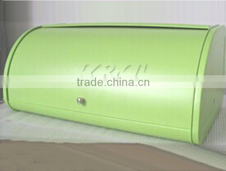 green stainless steel Keep freshness bread box