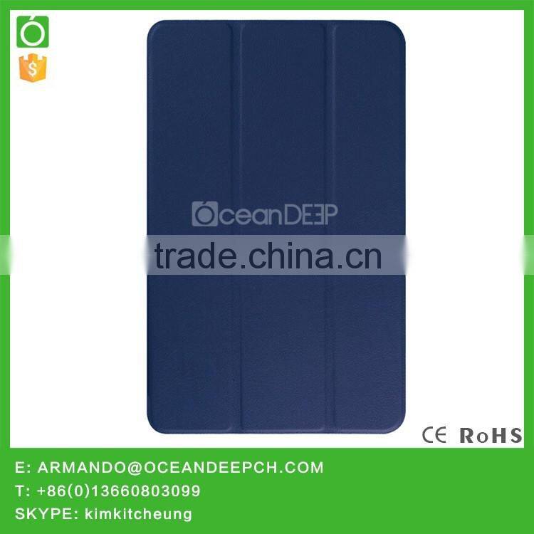 Oceandeep flip book cover for Samsung tab E 9.6 fold case