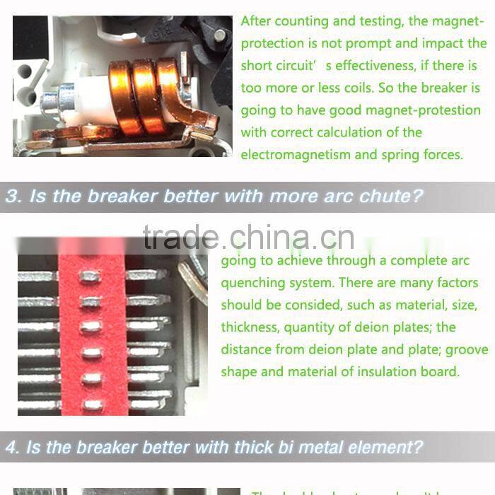 b c d curve 2 pole 6ka mcb 6 amp circuit breaker