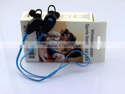 Manufacturer wireless stereo bluetooth earphone, headset in-ear for sports