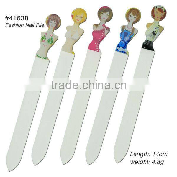 Crystal Glass and Rhinestone Nail File