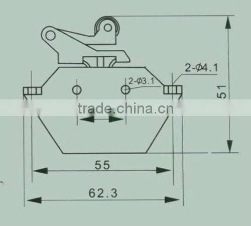 CSK2-ZA-10, 1 Normal Open & 1 Normal Closed Snap Action Switch/Magnetic Travel Switch