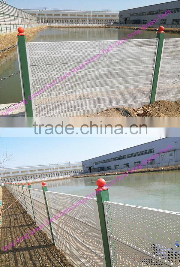FP-DS001 high-preservation AS powder coated square steel fence posts