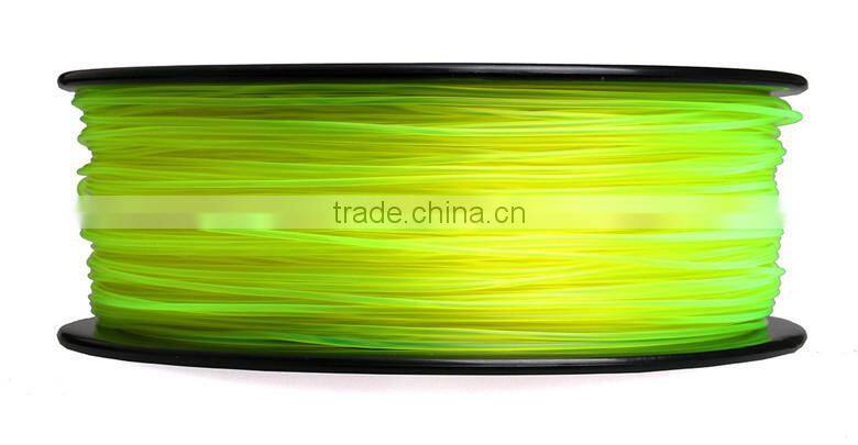 3D printer wood 3D Printer Material Filament ABS 3D printer Transparent Yellow