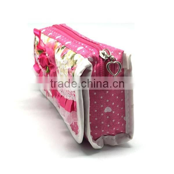 Red Color Pencil Bag Stationery Set for Kids