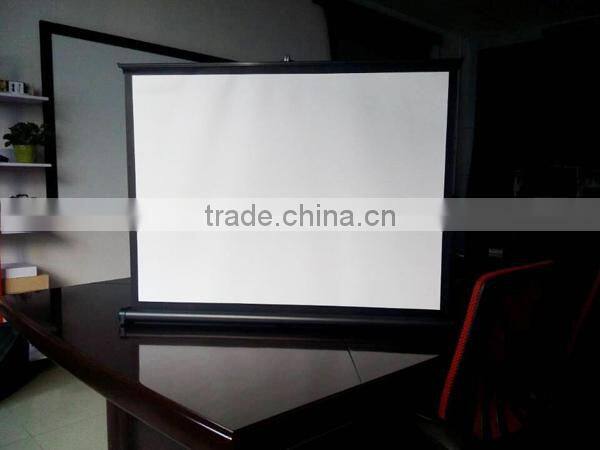 Portable Table Screen for Home theater or business presentation