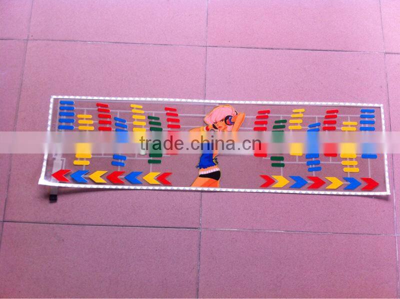 LED Sound Activated EL Sheet Car Music Sticker