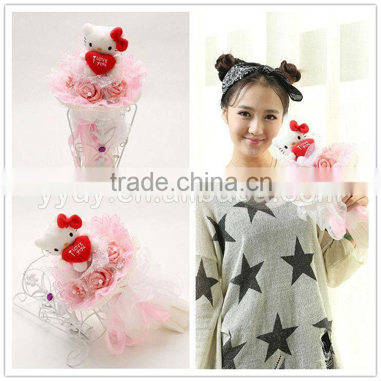 Lovely Hello Kitty Bouquet Wedding Favors Gifts