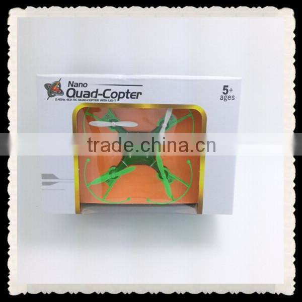 Hot selling ! Good quality Mini 2.4g 4ch 6 Axis battery operated indoor rc plane