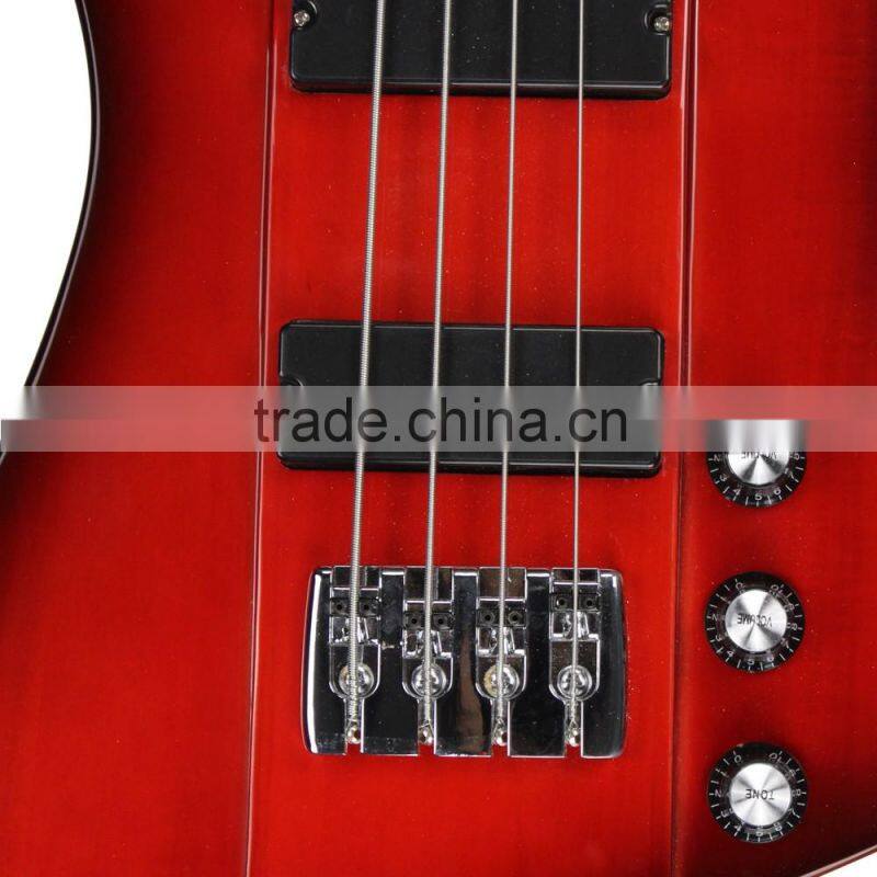 New fashion basswood body rock guitar bass guitar