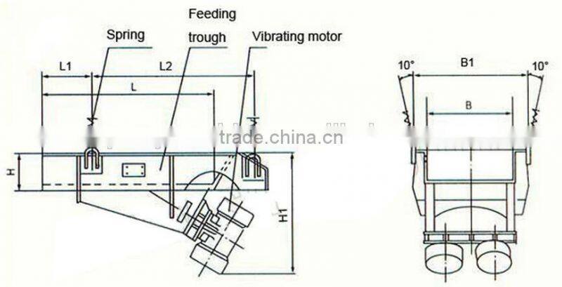 DZ30-4 Small Mining Vibrating Feeder, Factory Vibrating Feeder Price