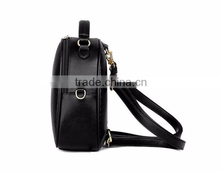 High Quality Colorful Travel Bags Fashion Waterproof PU leather backpack For girls Lady