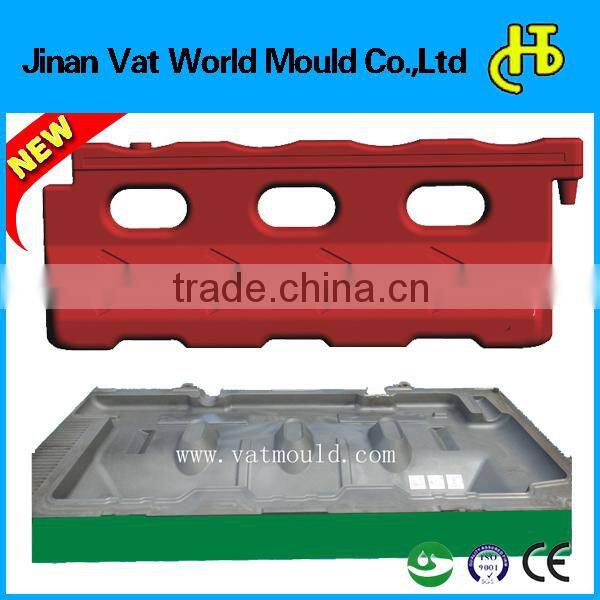 HDPE palstic road barrier blow mould
