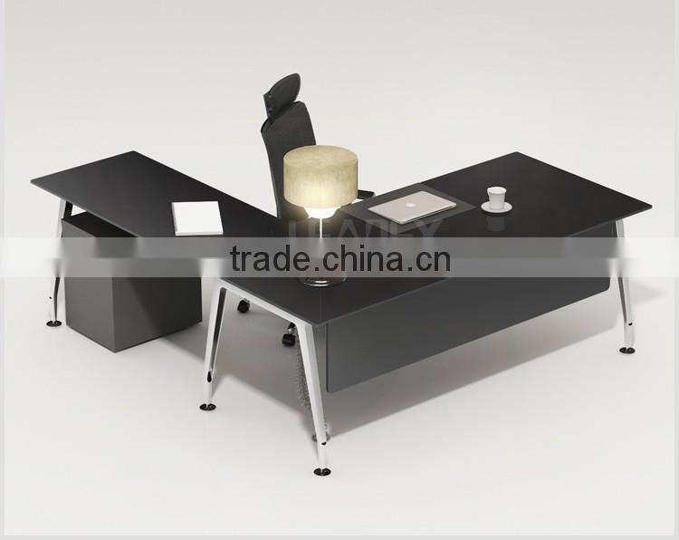popular modern office furniture glass office desk