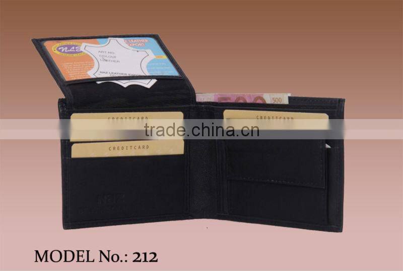 smart and sturdy leather wallet for men