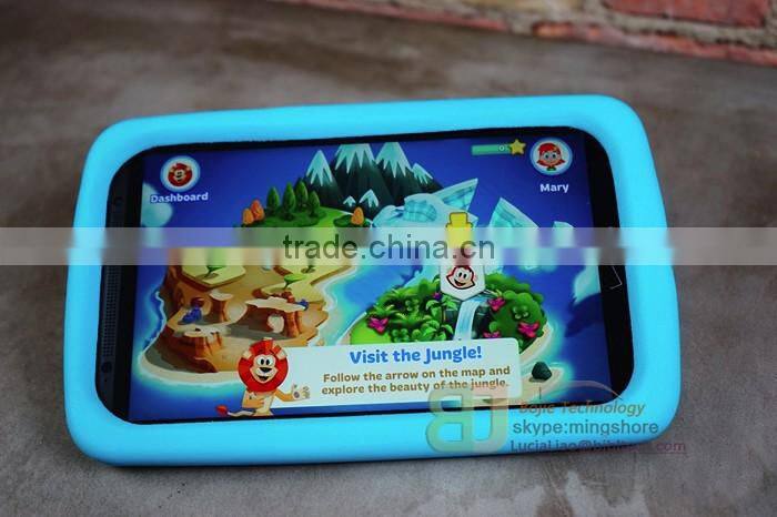 FDA Protective Silicone Case for 7 inch Tablet PC, Rugged Shockproof Tablet Silicone Case for Verizon Ellipsis 7'' Kids tab