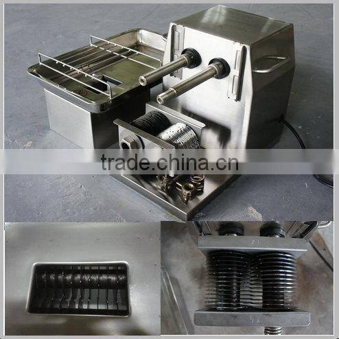 Stainless Steel Meat Cutting Machine Bacon Slicing Machine