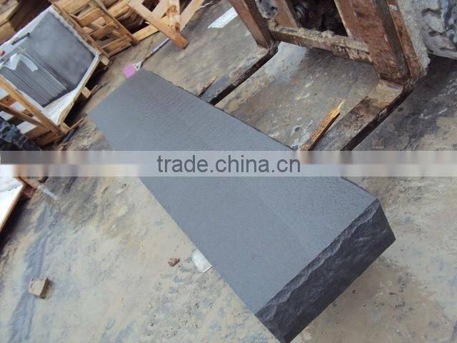 Outside floor and wall decoration natural black sandstone