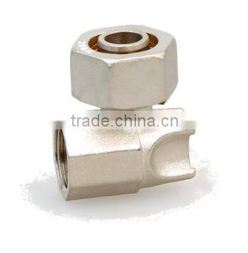 20X1/2" chrome plated brass pipe fitting HX-8902