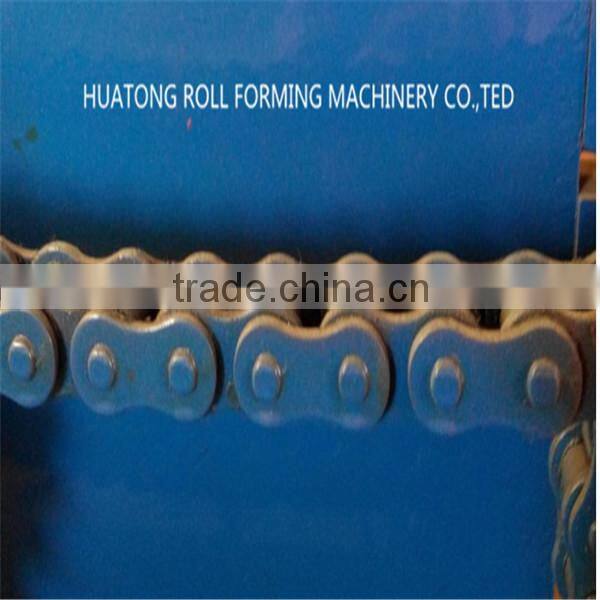 HT 760 hydraulic color steel metal sheet roof roller forming machine