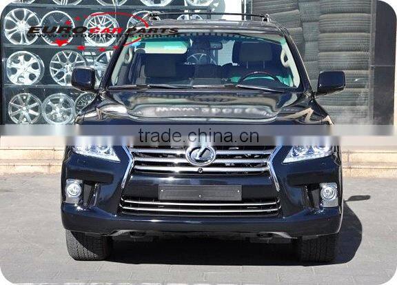 new arrival lx570 body kit for suv lexus 570 modified 2008 old model to new 2013 look PP