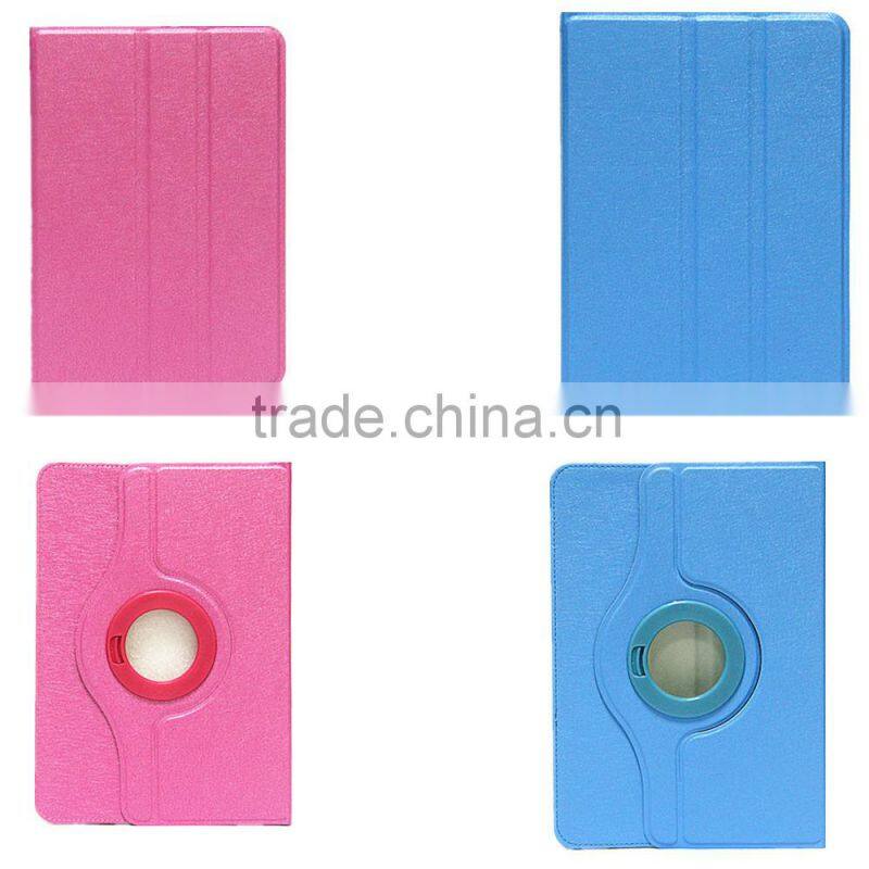 For Most Fashion hot selling 360 degree rotate leather universal flip tablet case