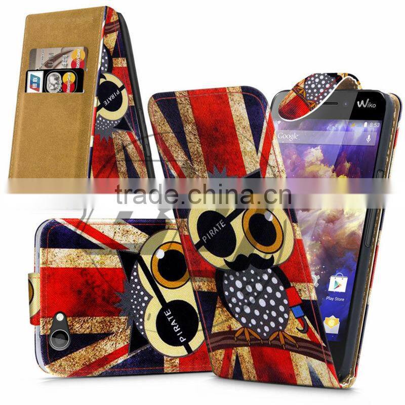 For Wiko Highway Sings High Quality Print Flip PU Leather Case Cover Moible Phone Case