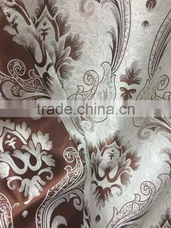 Window curtains design ready made curtains jacquard curtain
