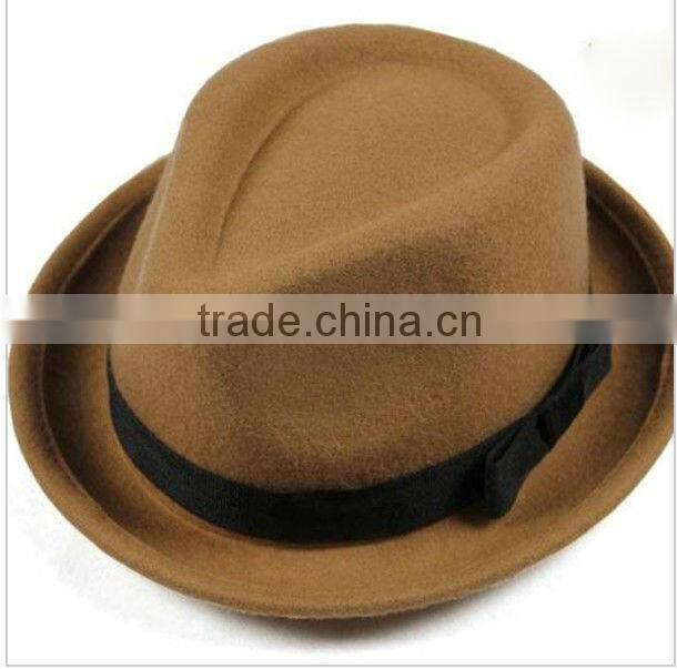 Fashion wool felt fedora hats