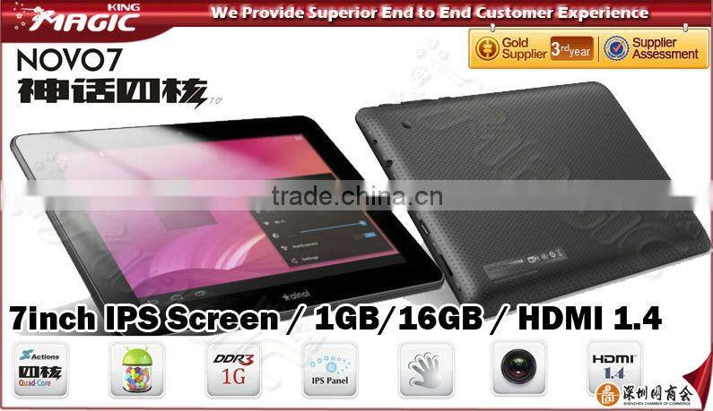 brand new android ainol novo 7 venus quad core tablet pc