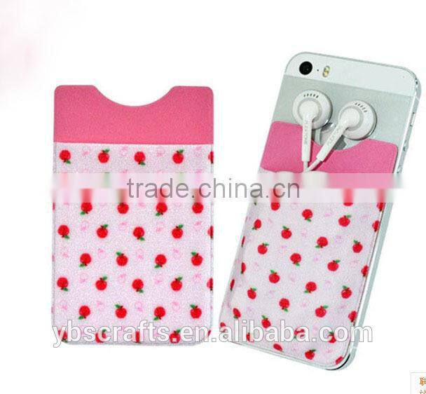 Mobile Phone 3m Sticker Pocket Lycra Phone Pocket