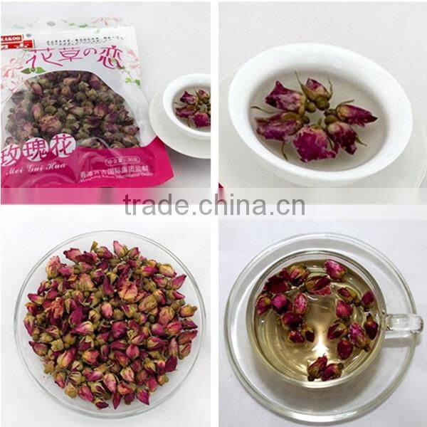 Chinese Hot Sale Herbal Tea French Rose Flower Pink Dried Rose Buds