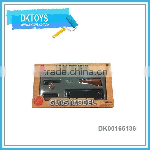 Newly 1:6 Scale Self Assembly Die Cast Toy Gun