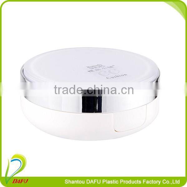 New style plastic CC foundation skin care cream use compact cosmetic box