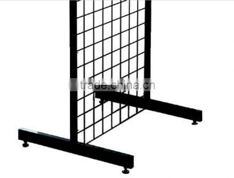 Metal Grid Leg With Levellers, T Leg For Gridwall Display Stand