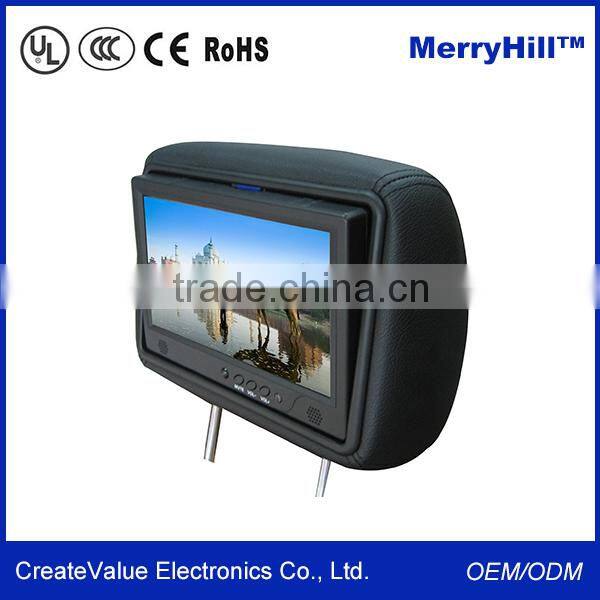 Wholesale New Technology 7 " 10 Inch LCD Taxi Headrest Video Advertising Screen