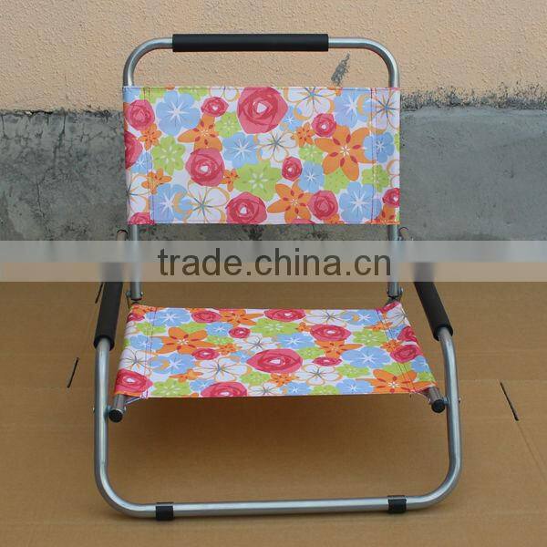 100% polyester adult metal folding chairs for low seat