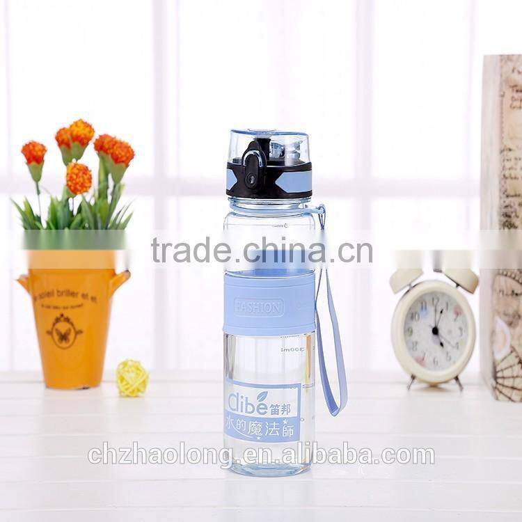Large capacity sports water bottle plastic 1 liter drinking bottle