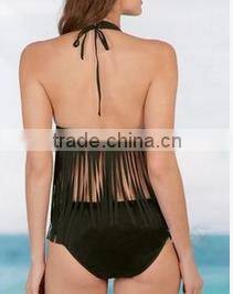 BSC045 Open hot sexy girl fission pure triangle bikini swimwear