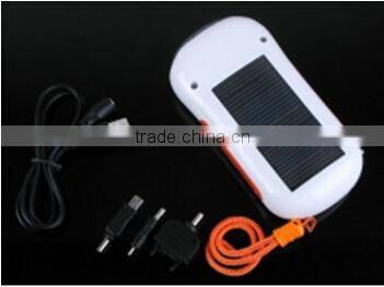 led solar dynamo flashlight with radio