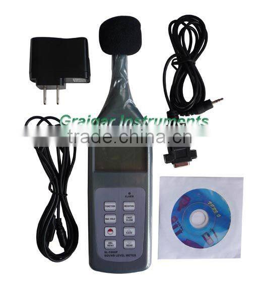SL5868P Sound Level Meters W/ Software,Cable and AC Adapter+Free Shipping